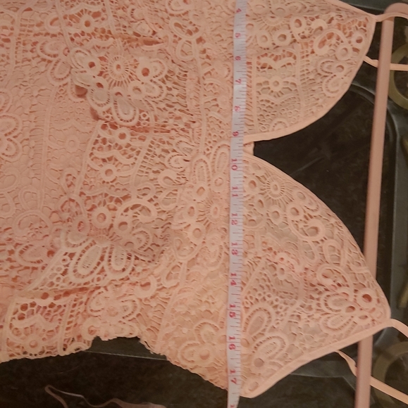 ππPeplum Crochet Lace Summer Dressππ - Picture 6 of 6